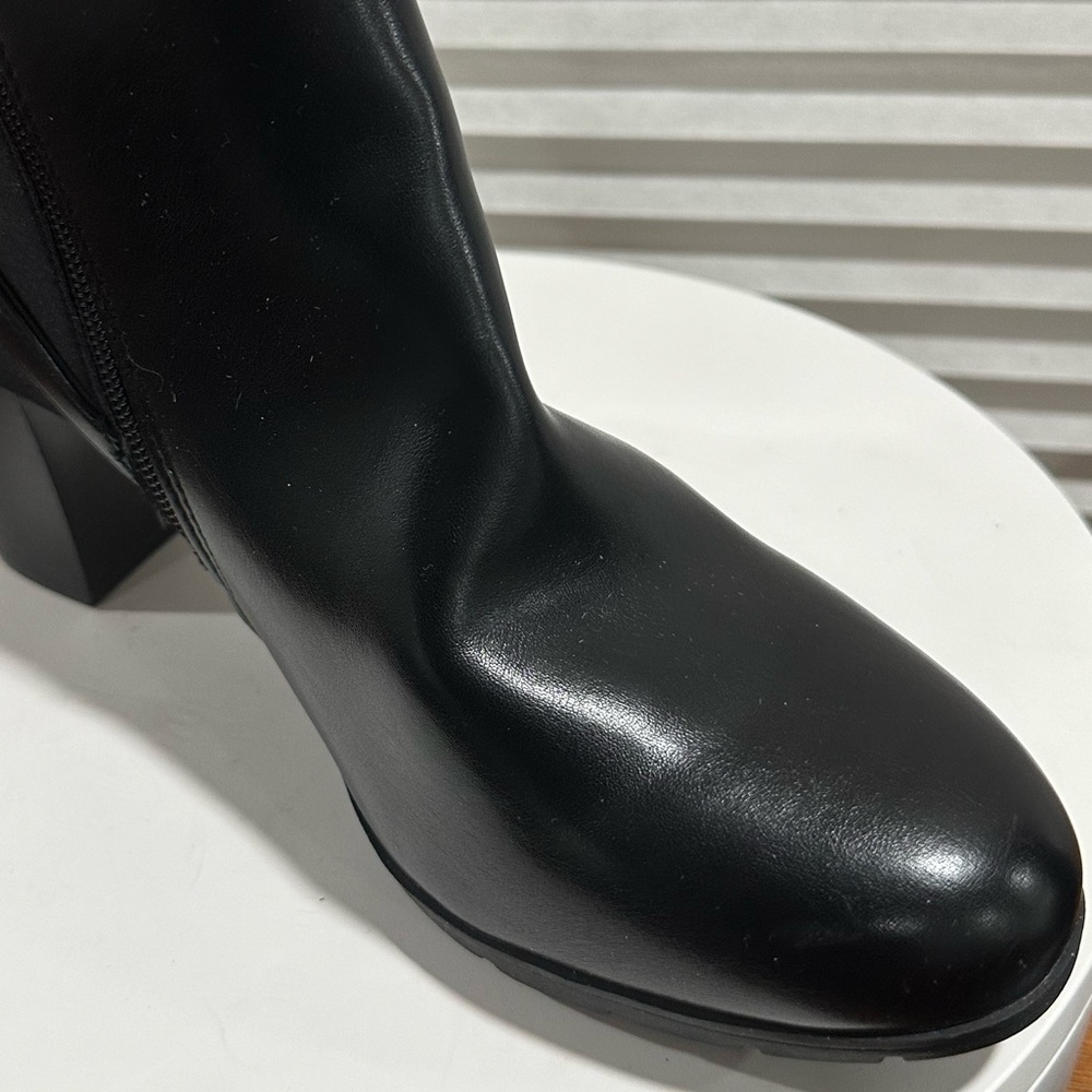 🌸ANNE KLEIN🌸 Riah Black Ankle Bootie Size:9.5 - Picture 9 of 13